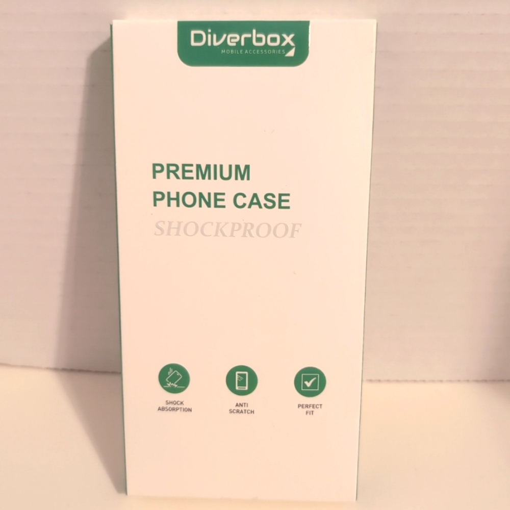 I-Phone 15 Pro Max Diverbox Shatter Proof and Anti Scratchy Phone Case Teal NIB